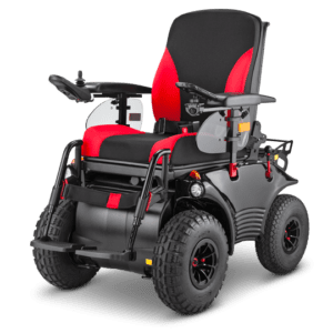 Fauteuil électrique Optimus Meyra, conçu pour offrir confort et mobilité. Idéal pour les personnes à mobilité réduite. Robuste, fiable et facile à utiliser.">