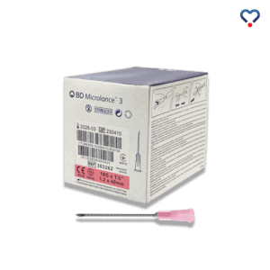 18G-bd-microlance-sterile-igly-sterylne-1.2x40- Aiguille stérile à usage unique" 18G Utilisation recommandée : injections intradermiques, sous-cutanées, intramusculaires, intraveineuses et aspiration. Les aiguilles BD Microlance™ peuvent être connectées à un adaptateur Luer Slip ou à un connecteur Luer Lock 9018321000 vendu part Medicsante