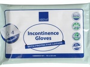 Gants de toilette imprégnés spécialement conçus pour la zone périnéale. Référence : 1000003181. Ces gants offrent une hygiène optimale et un nettoyage en douceur. Commandez dès maintenant !">