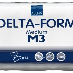 Réf. : 1000020931 :DELTA-Form M3, 70-110cm 3200ml - Abena Change complet absorbant pour adultes, taille M, capacité de rétention de 3200ml. 5703538448232 - 5703538448249. Vendu par Medicsante Cabestany