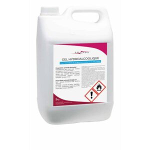 Gel hydroalcoolique EMILABO réf:.102580 Solution désinfectante pour l'antisepsie et la décontamination a sec des mains., à base d'alcool pour une hygiène optimale vendu part médicsanté 66